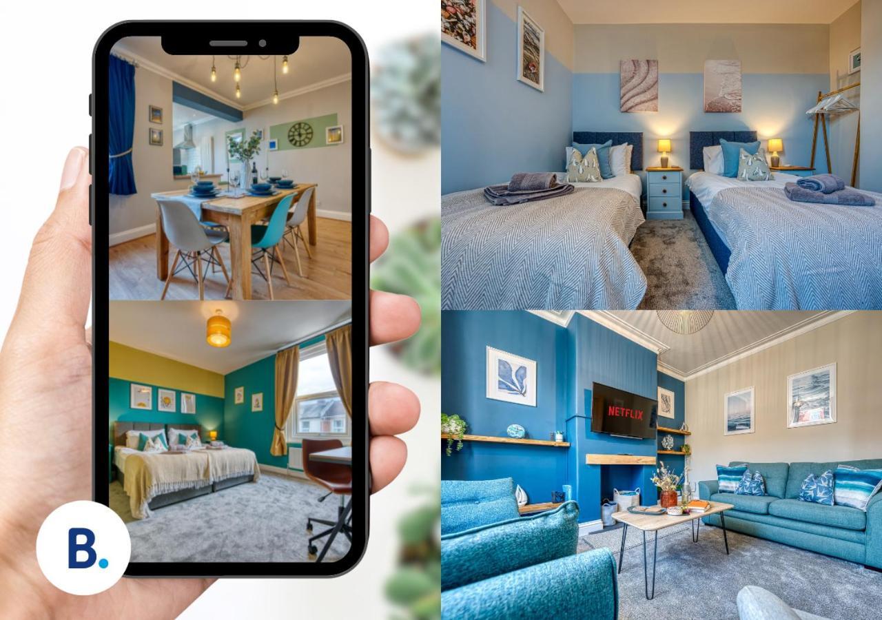 2 Bedrooms Modern, Stunning & Stylish Contractor House, Prime Portsmouth Location With Free Parking Permit, Summer Special Offer!! - By Blue Puffin Stays Ngoại thất bức ảnh